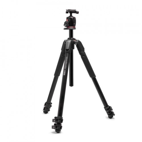 Manfrotto 055XPRO3 with  Aluminum 3-Section Ball Head Tripod Kit